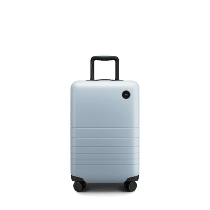 Blue Haze Scaled | Front view of Carry-On in Blue Haze