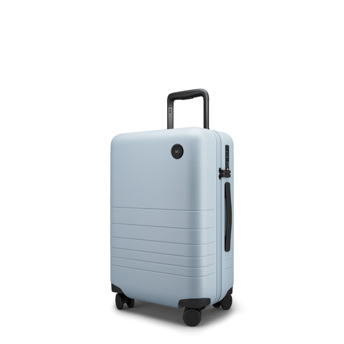 Blue Haze Hover | Angle view of Carry-On in Blue Haze