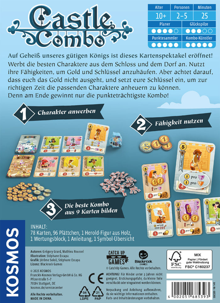 Castle Combo - Das ultimative Karten-Kombo-Legespiel