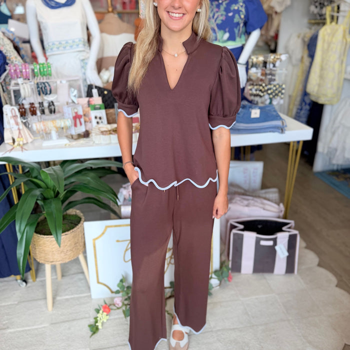 Celina Pant (Brown)