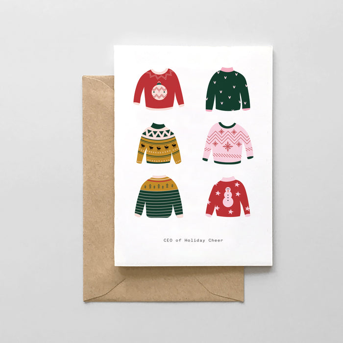 CEO OF HOLIDAY CHEER! Card