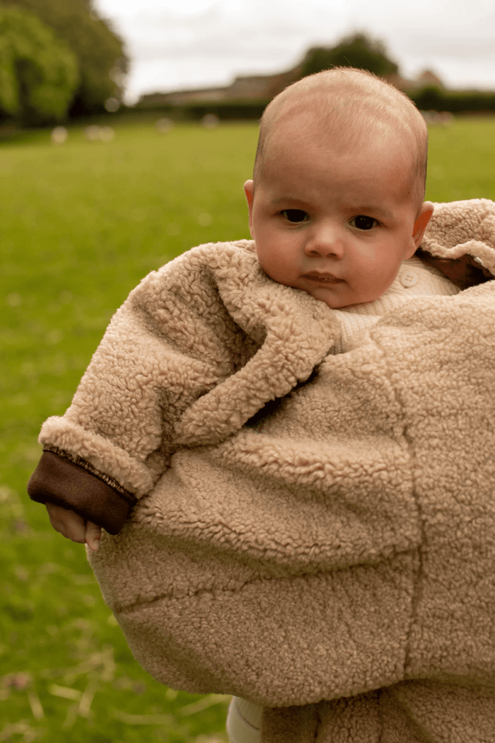 Chalk Mini Babies Puggle Jacket Oat - Dotique - Chalk