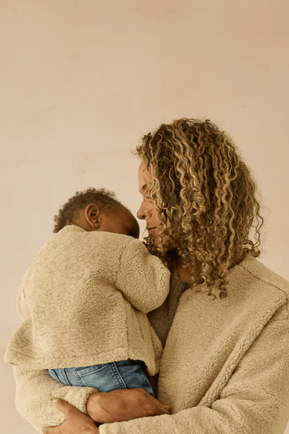 Chalk Mini Babies Puggle Jacket Oat - Dotique - Chalk