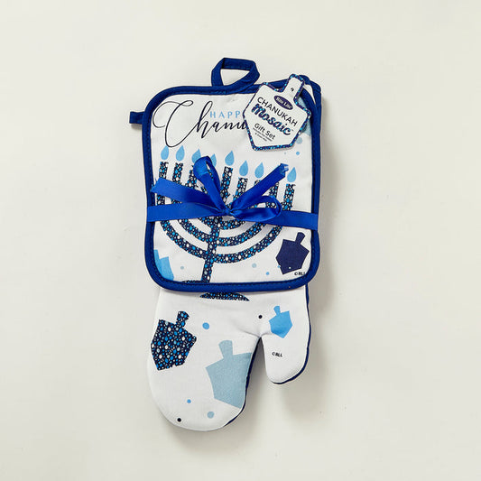 Chanukah 2 Piece Potholder Gift Set