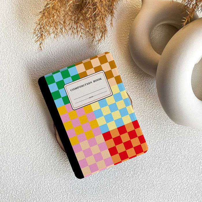 Check Composition Book | Kindle Case