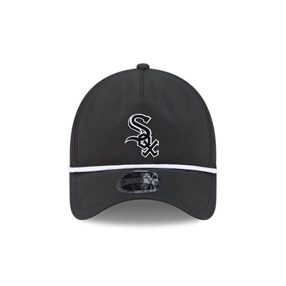 Pictured is this MLB Quickstrike Chicago White Sox 9FORTY Apex cap in black. 2