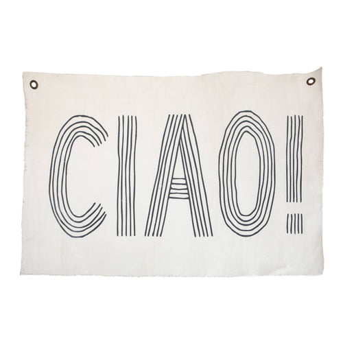 Ciao Wall Hanging  37"x25"