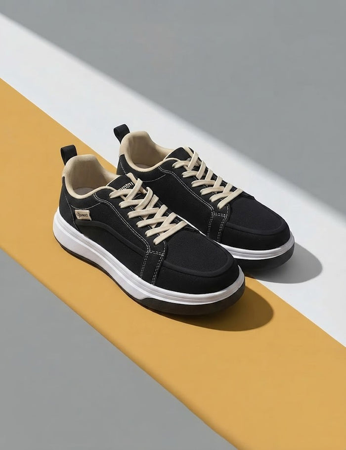 Classic Black & White Casual Sneaker