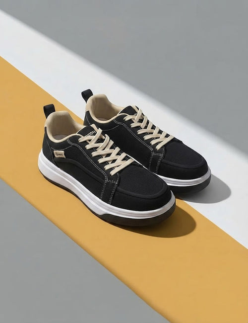 Classic Black & White Casual Sneaker