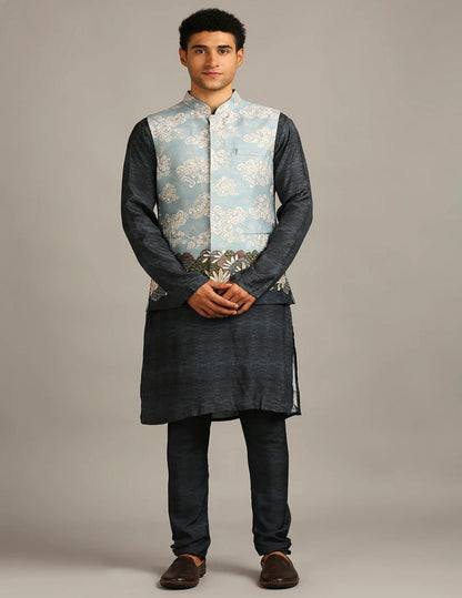Cloud Bundi With Kurta Set