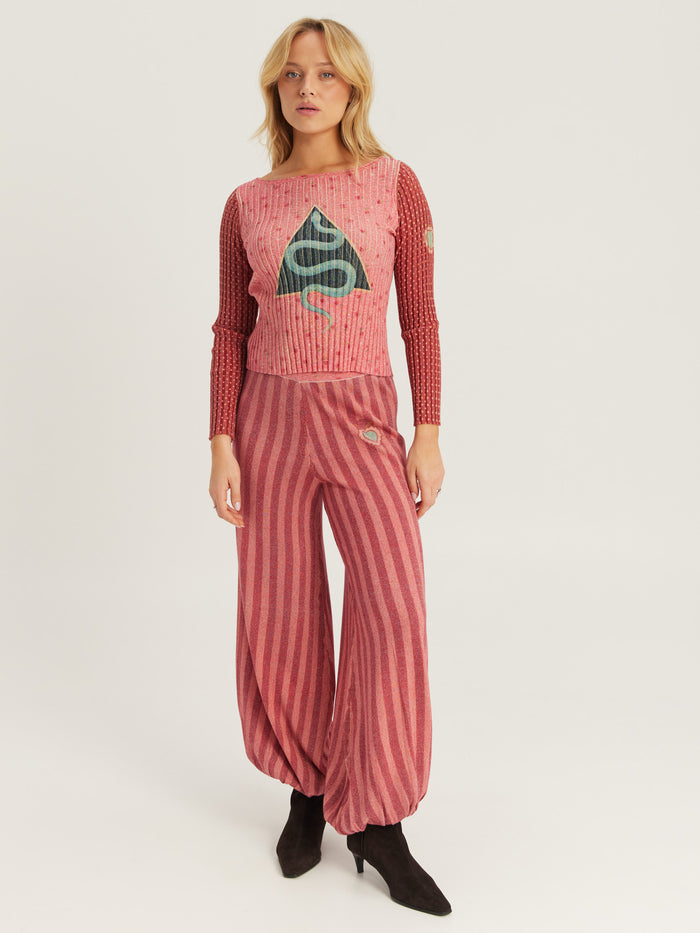 Coco Balloon Red Aura Pants