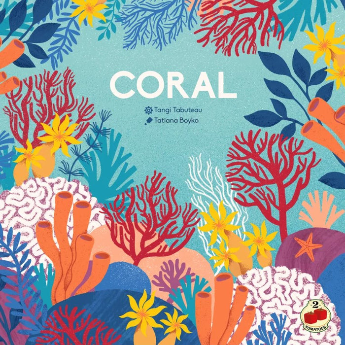 Coral - Schnelles abstraktes Lege-Puzzle für Familien