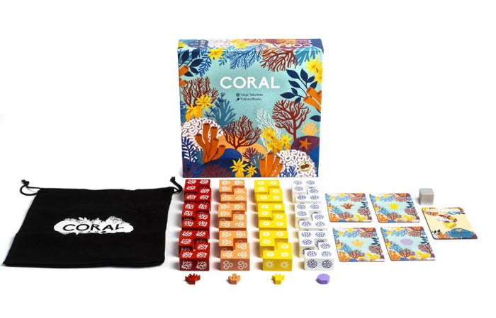 Coral - Schnelles abstraktes Lege-Puzzle für Familien