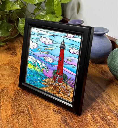 Corolla Waves Framed Art