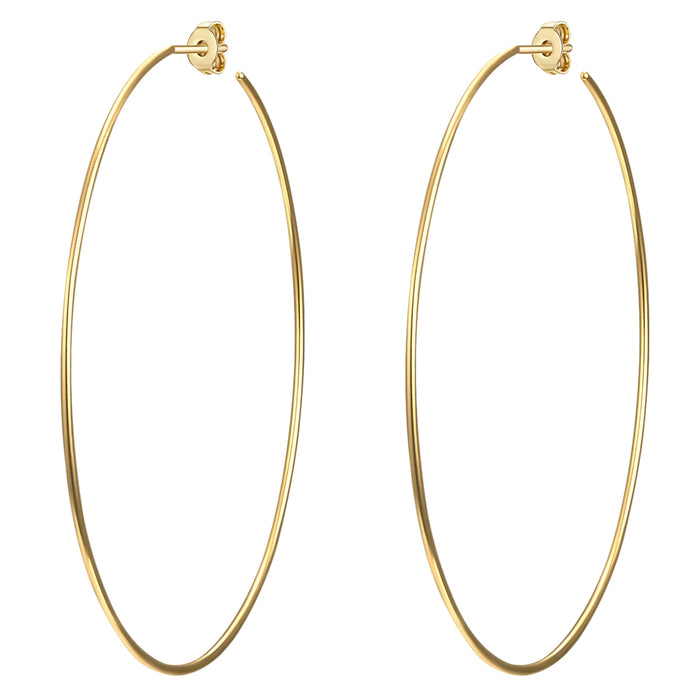 Creolen groß in gold