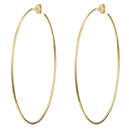 Creolen groß in gold
