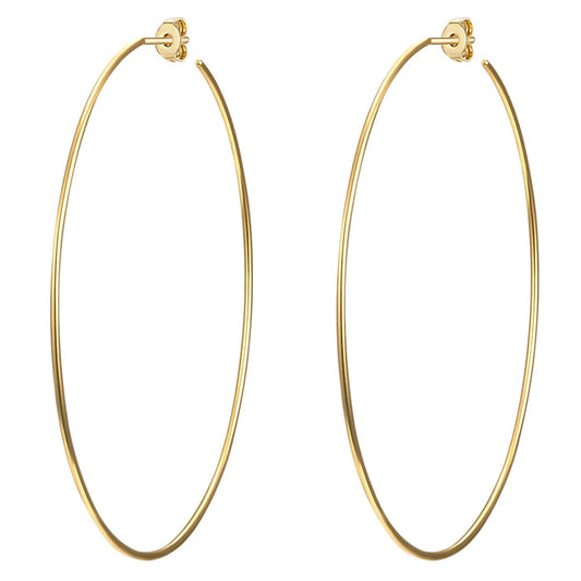 Creolen groß in gold
