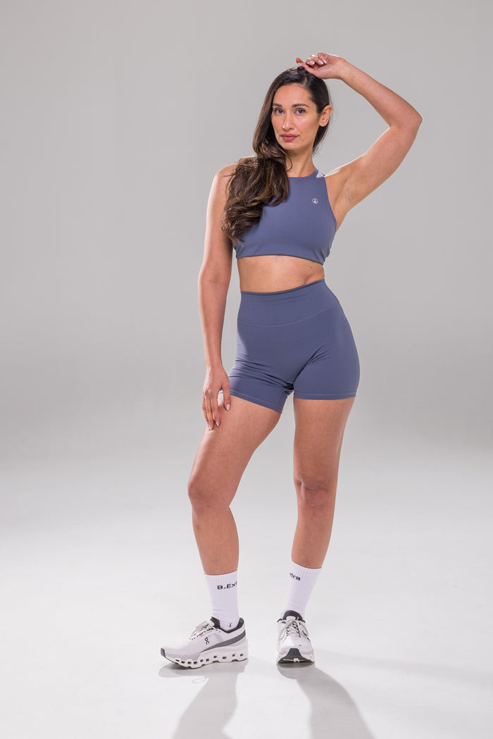 Curve Sculpt Short - Blue Pop