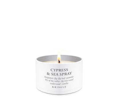 Cypress & Sea Spray | 1-Wick Tin 3 oz