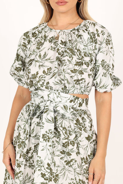 Petal and Pup USA SETS Delilah Set - Green Floral
