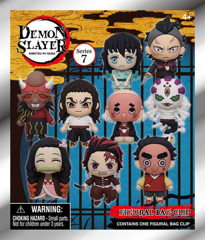 Demon Slayer Season 3 Series 7 - 3D Foam Bag Clip Blind Bag