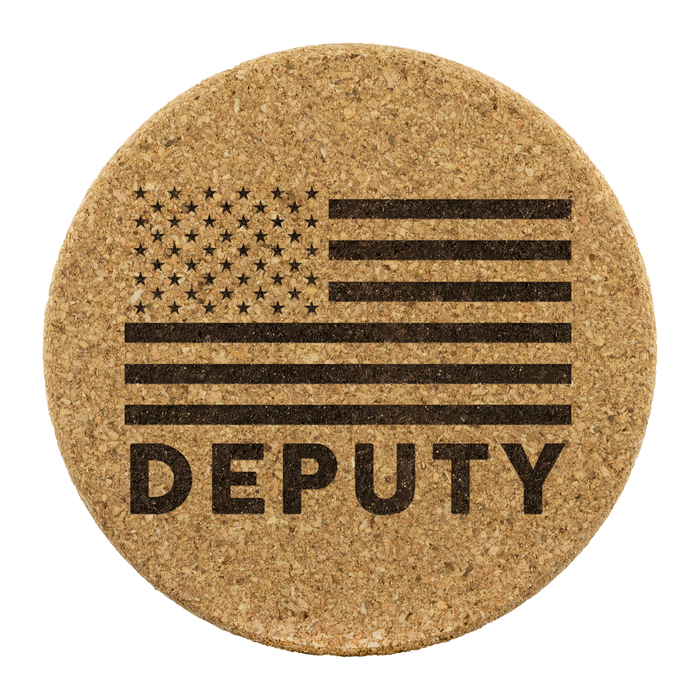 Deputy - Round Coasters - Set of 4