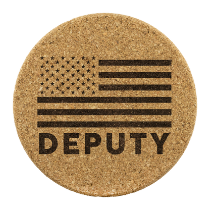 Deputy - Round Coasters - Set of 4