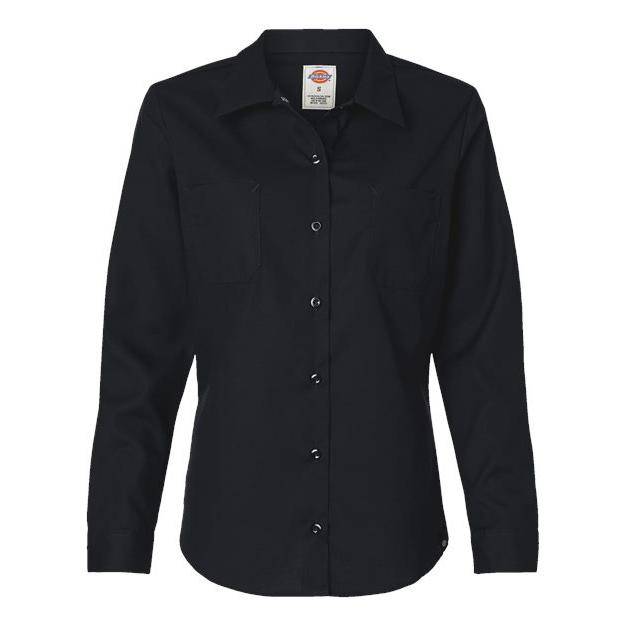 Dickies Women's Long Sleeve Industrial Work Shirt
