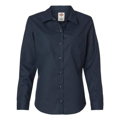 Dickies Women's Long Sleeve Industrial Work Shirt