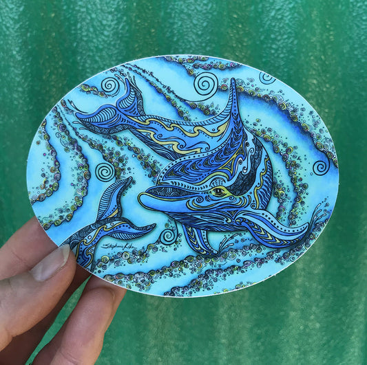 Dolphin Play Sticker