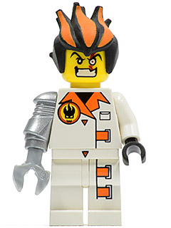 Dr. Inferno (Pearl Light Gray Claw)