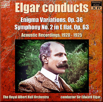 ELGAR conducts Enigma Variations, Symphony No. 2 (1920-25) - PASC313 - CD