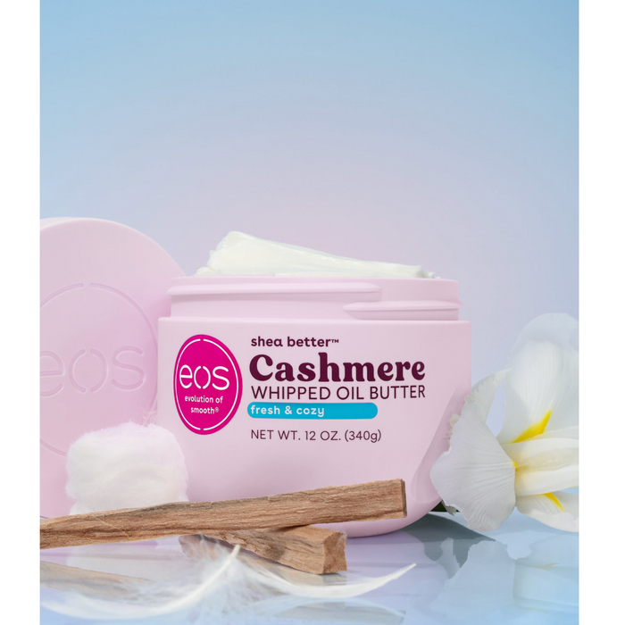 EOS Fresh & Cozy Cashmere Whipped Oil Butter 12oz
