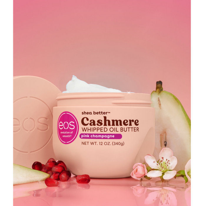 EOS Pink Champagne Cashmere Whipped Oil Butter 12oz
