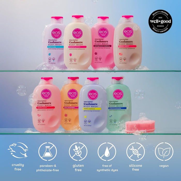 EOS Shea Better Cashmere Body Wash Jasmine Peach 473ml