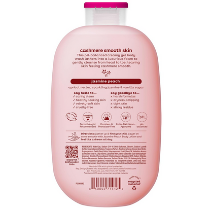 EOS Shea Better Cashmere Body Wash Jasmine Peach 473ml