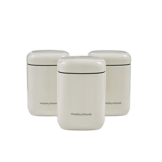 Equip 3 Storage Cream Canisters Set