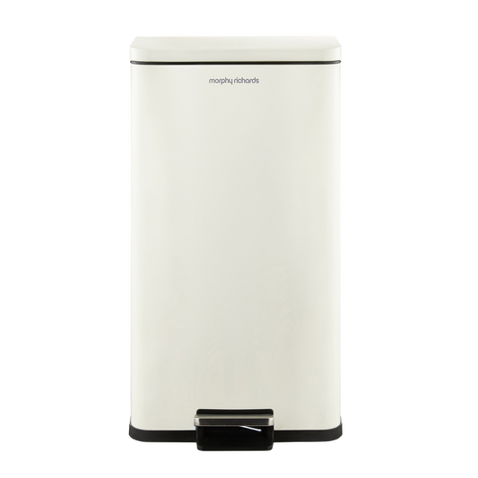 Cream 30L Kitchen Pedal Bin
