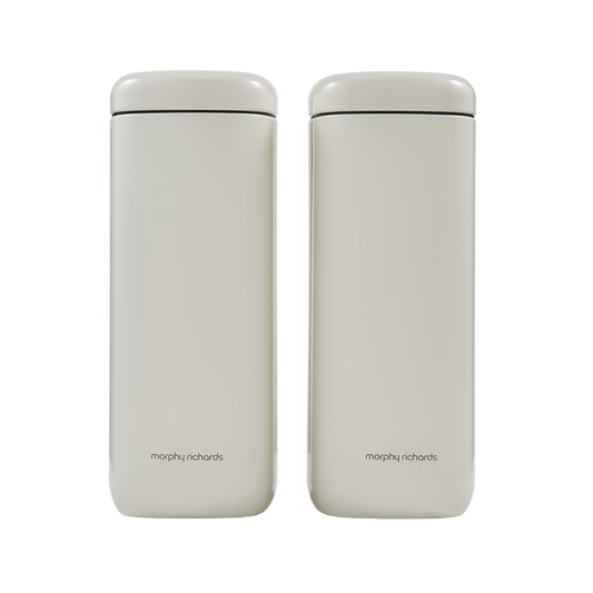 Equip Large Storage Cream Canisters Set