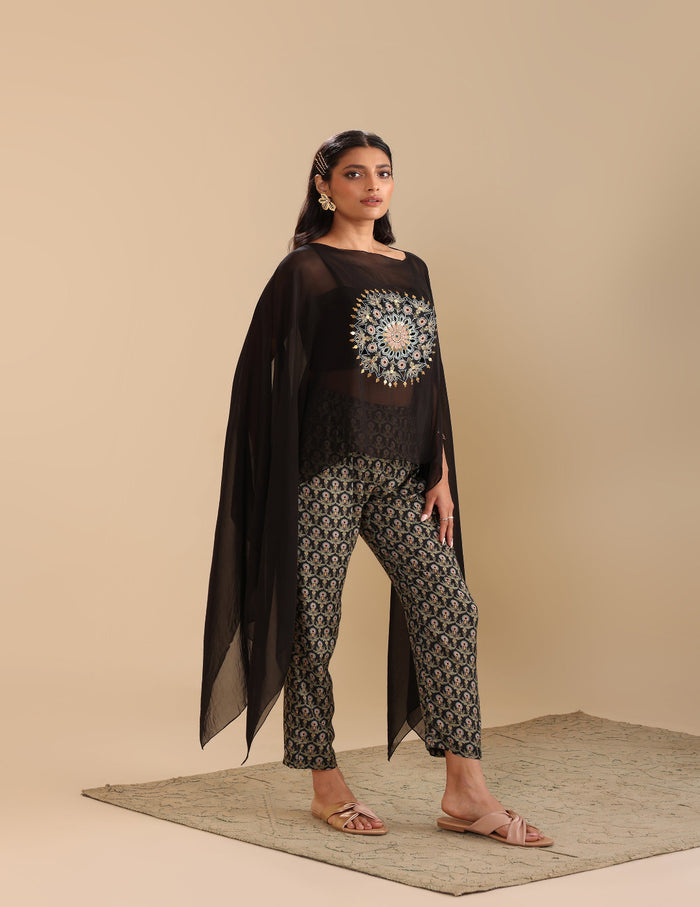 Jumpsuit with Cape