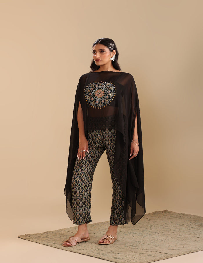 Jumpsuit with Cape