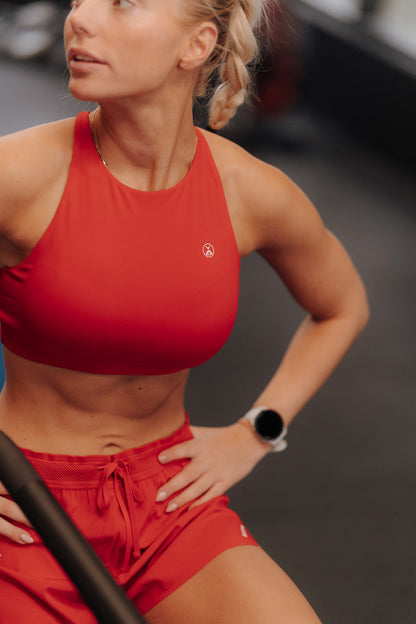 Eternal Rise Bra - Red Alert