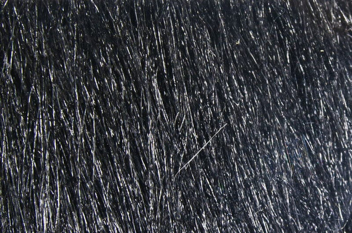 Extra Select Craft Fur Hareline Dubbin Black Fly Tying Rivers and Glen Trading Co