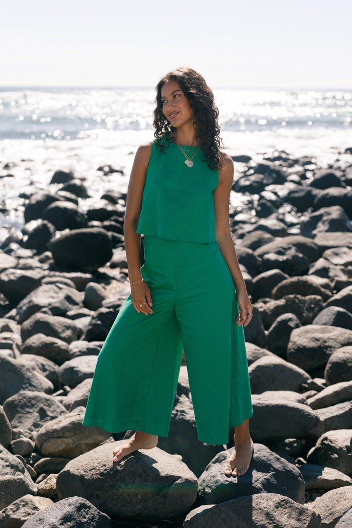 Petal and Pup USA Rompers Femme Jumpsuit - Green