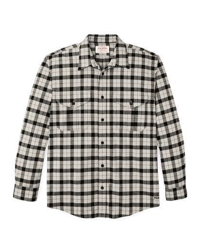 Filson Alaskan Guide Shirt Filson Cream Multicolor Plaid / M Men's Long Sleeve Button Down Shirts Rivers and Glen Trading Co