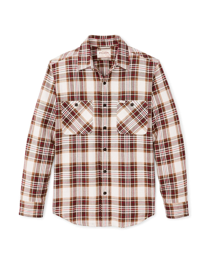 Red/Brown/Cream Plaid / M