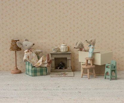 Fireplace - Off White, Mouse