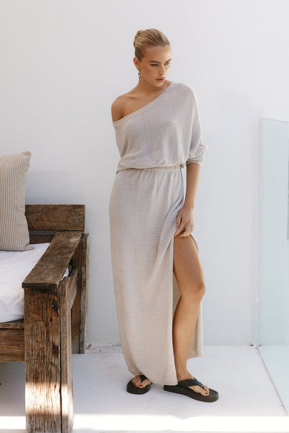Petal and Pup USA DRESSES Florida Maxi Dress - Sand