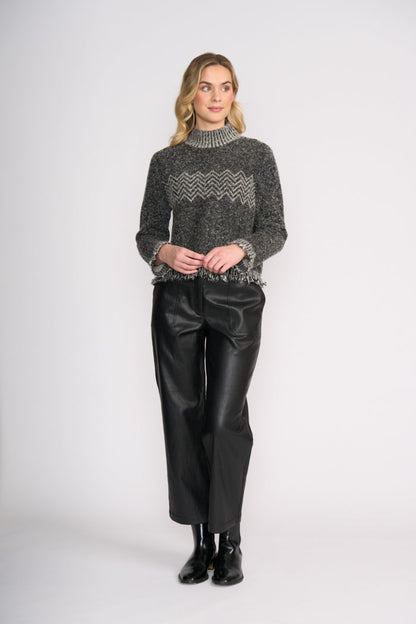 Foil FO8377 Tussle Me Jumper Mono on model Shop Foil at Dotique