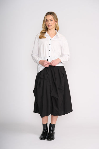 Foil FO8538 Quick Draw Shirt White styled on model. Shop Foil at Dotique